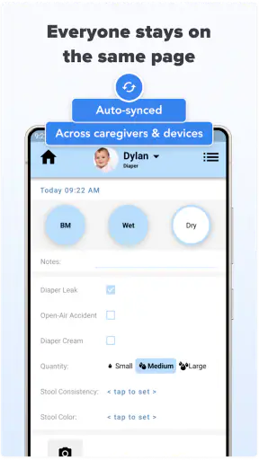 Baby Connect (je babyjournaal) screenshot