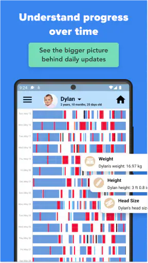 Baby Connect (je babyjournaal) screenshot