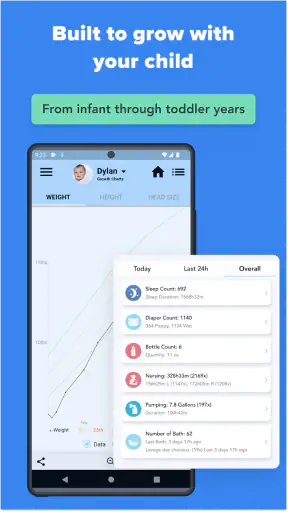 Baby Connect (je babyjournaal) screenshot