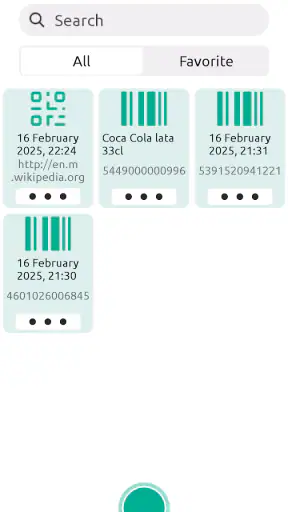 Barcodescanner screenshot