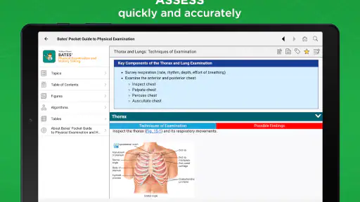 Bates' Physical Examination screenshot