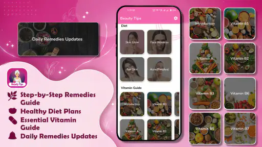 Beauty Tips: Skincare Haircare screenshot