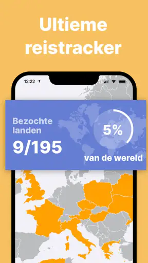been: gemarkeerde landen screenshot