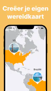 been: gemarkeerde landen screenshot