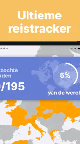 been: gemarkeerde landen screenshot