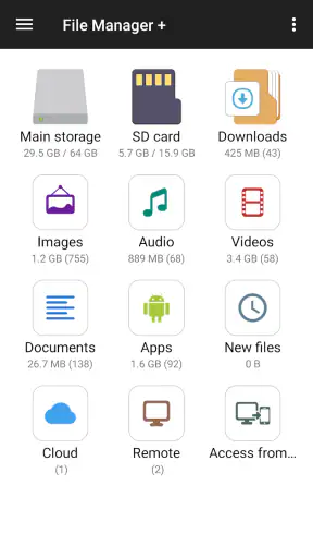 Bestandsbeheer screenshot
