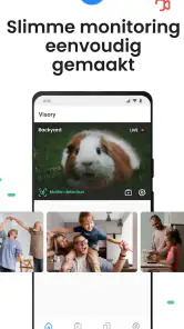 Beveiligingscamera Visory screenshot