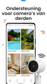 Beveiligingscamera Visory screenshot