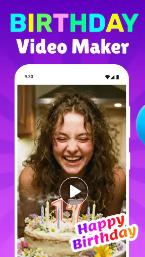 Birthday Video Maker screenshot