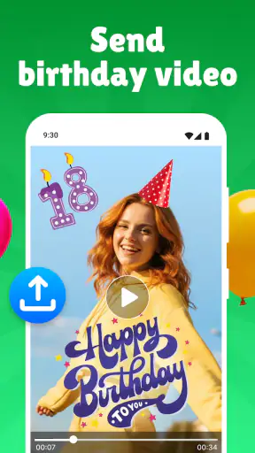Birthday Video Maker screenshot