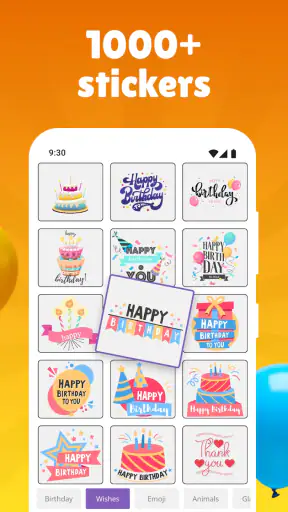 Birthday Video Maker screenshot