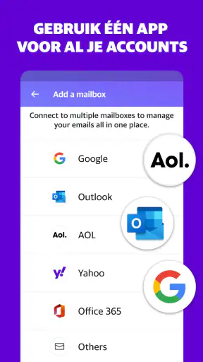 Blijf op orde met Yahoo Mail screenshot