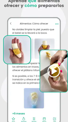 BLW Ideas - Recetas Bebés screenshot