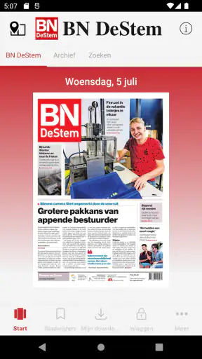 BN DeStem - Digitale krant screenshot