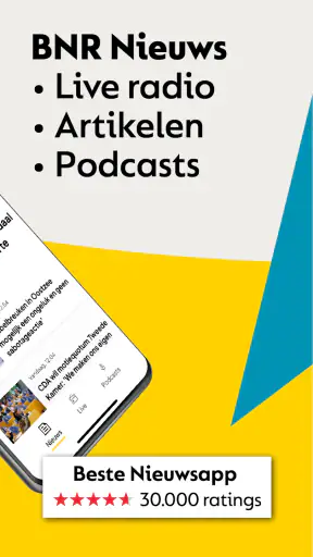 BNR | Nieuws, Radio & Podcasts screenshot