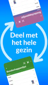 Boodschappenlijst OurGroceries screenshot