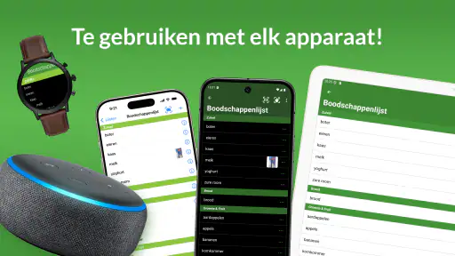 Boodschappenlijst OurGroceries screenshot