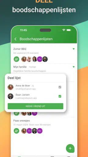 Boodschappenlijst – Shopium screenshot