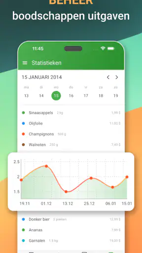 Boodschappenlijst – Shopium screenshot