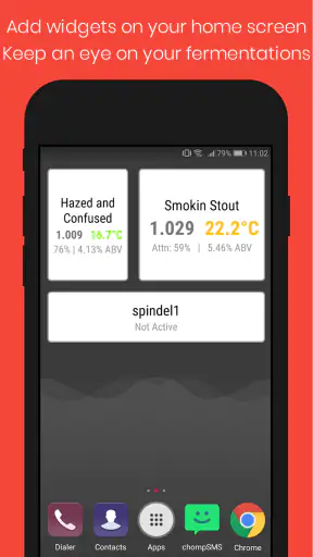 BrewSpy - iSpindel Tilt Plaato screenshot