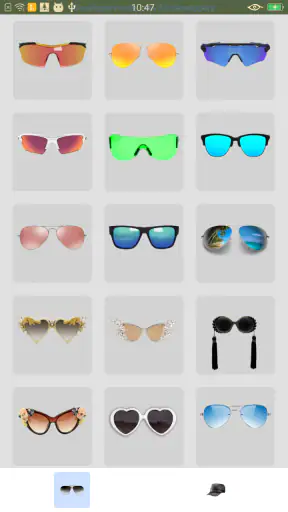 bril foto-editor foto's screenshot
