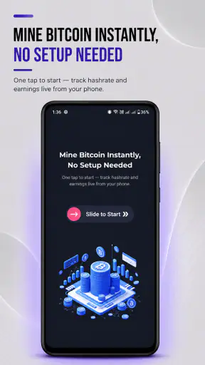 BTC Cloud Mining(Crypto Miner) screenshot