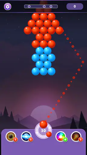 Bubble Shooter Rainbow screenshot