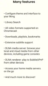BubbleUPnP UPnP/DLNA License screenshot