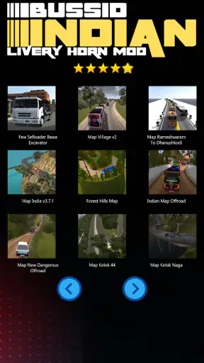 Bussid Indian Livery Horn Mod screenshot