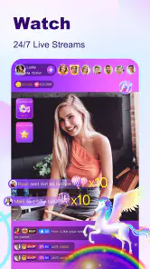 BuzzCast - Live Video Chat App screenshot