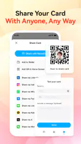 CamCard-AI Scanner, Transcribe screenshot