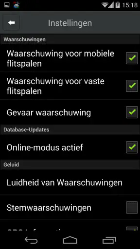 CamSam PLUS - Flitspalen screenshot