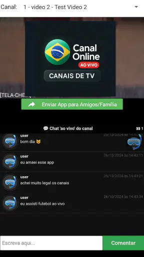 CanalOnline - TV ao vivo screenshot