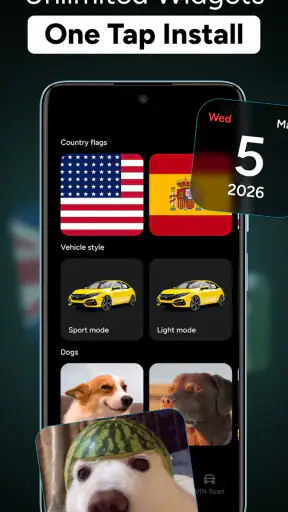 Car Dashboard Widgets - HiCar screenshot