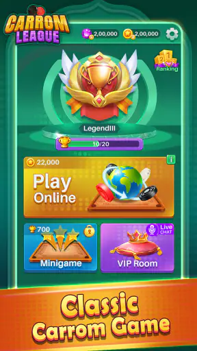 Carrom League: Friends Online screenshot