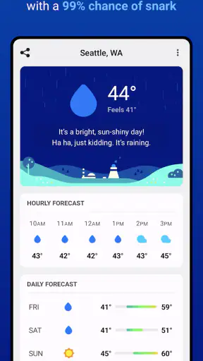 CARROT Weather screenshot