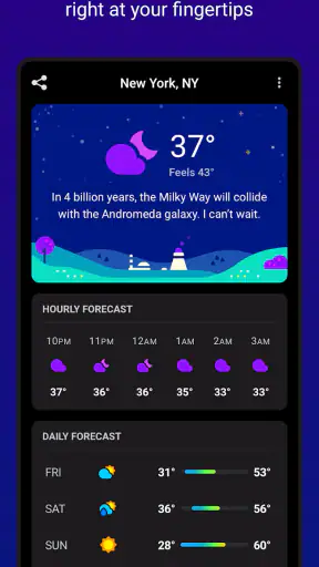 CARROT Weather screenshot