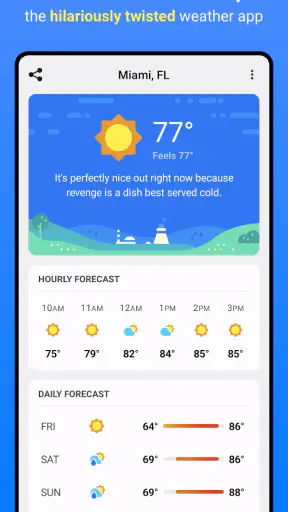 CARROT Weather screenshot