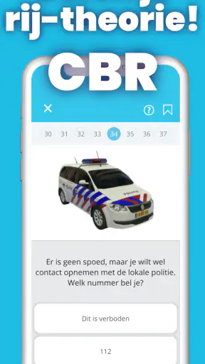 CBR auto 2026 examens oefenen screenshot
