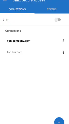 Citrix Secure Access screenshot