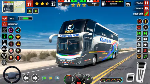 City Bus Games Coach Bus 3D screenshot