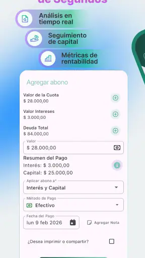 CobrApp: Cobranza y Cartera screenshot