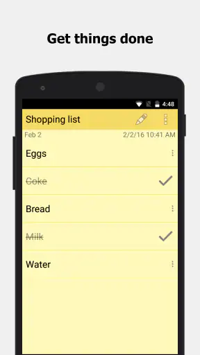 ColorNote notities notitieblok screenshot
