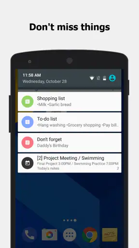 ColorNote notities notitieblok screenshot