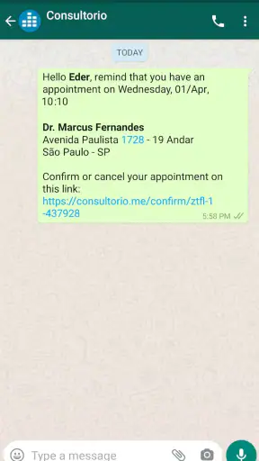 Consultorio.me screenshot