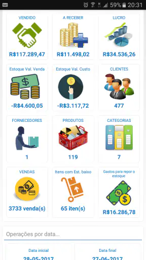 Controle de Vendas Venda Fácil screenshot
