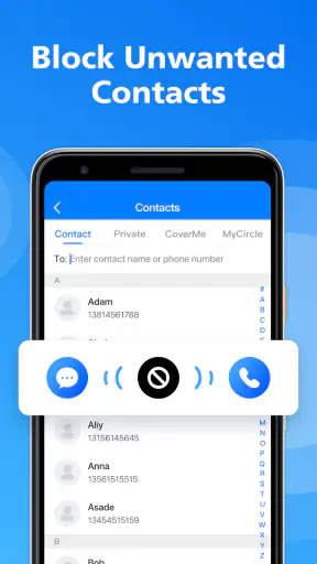 CoverMe - Second Phone Number screenshot