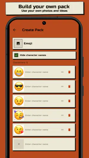 Crackface: Guess the Character screenshot