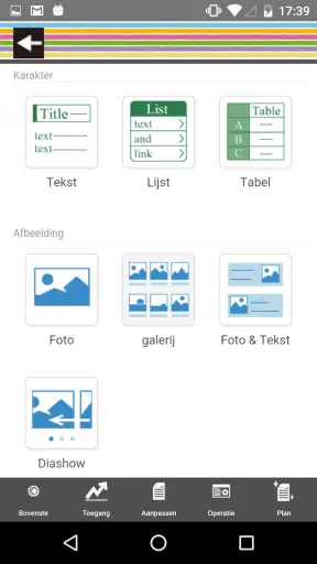 Crayon – Website maken screenshot