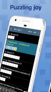 Crossword screenshot